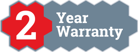 2 year warranty icon
